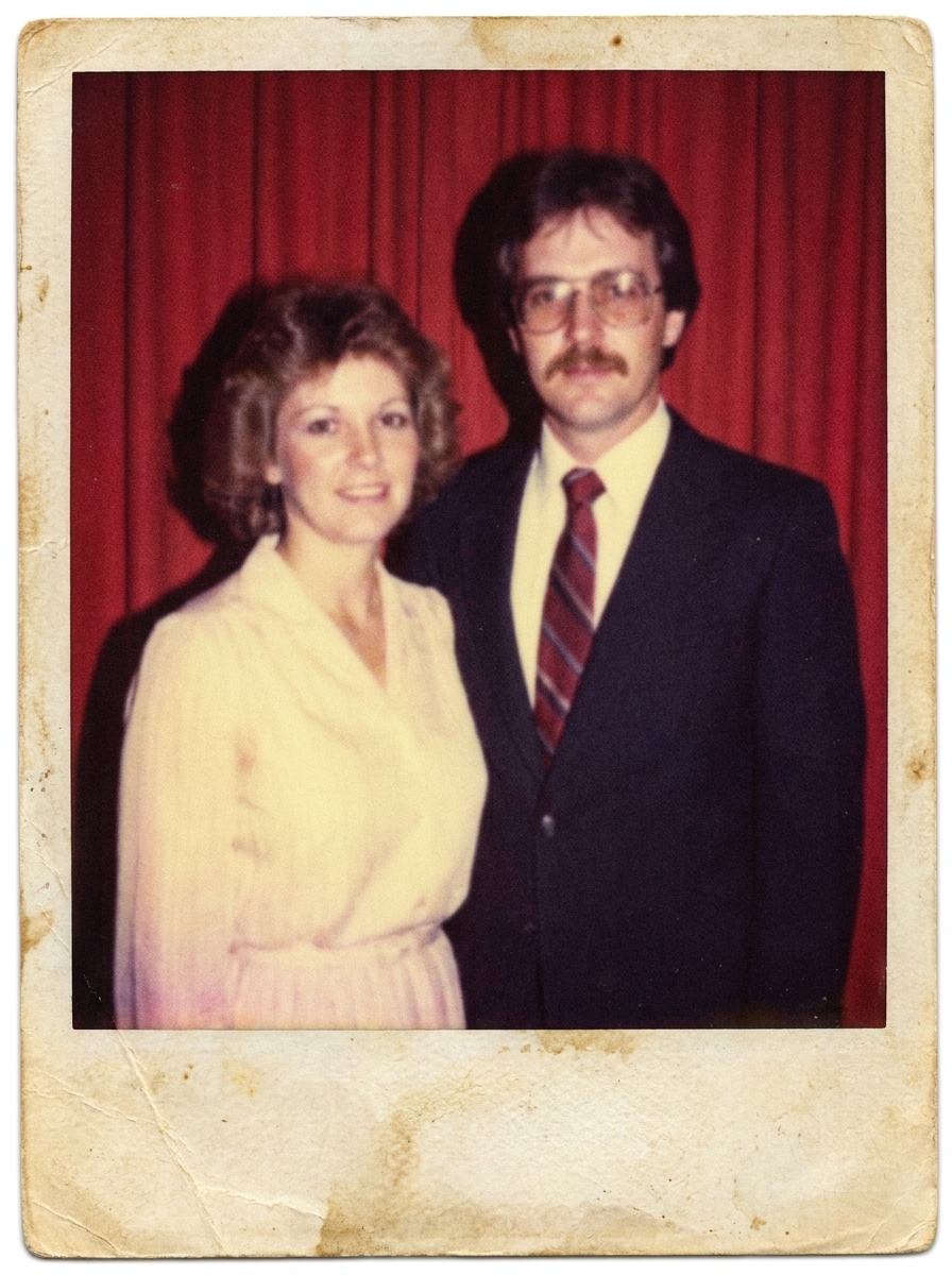 Faded Vintage Print