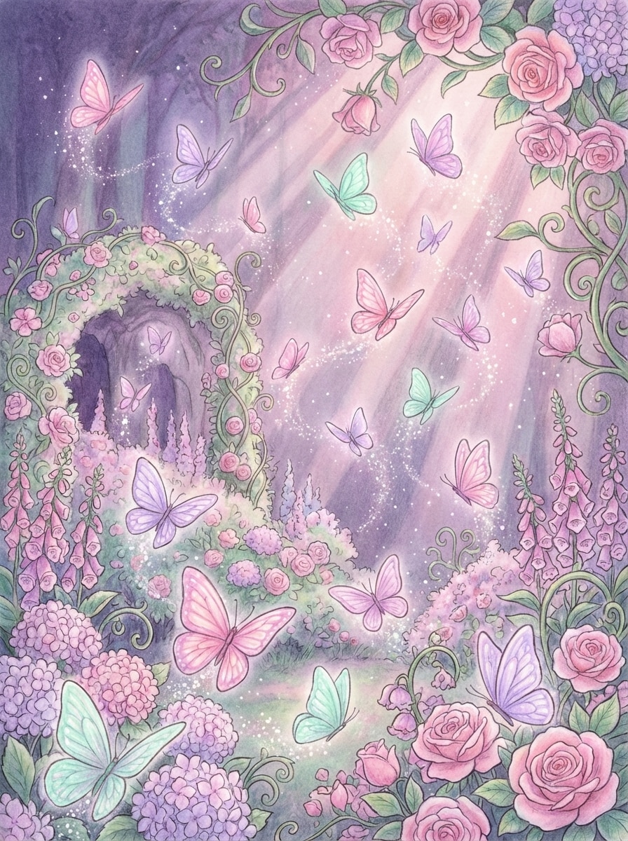 Fairy Butterfly Swarm