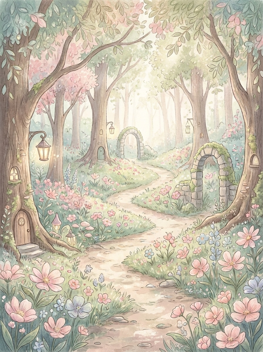 Fairytale Woodland Path