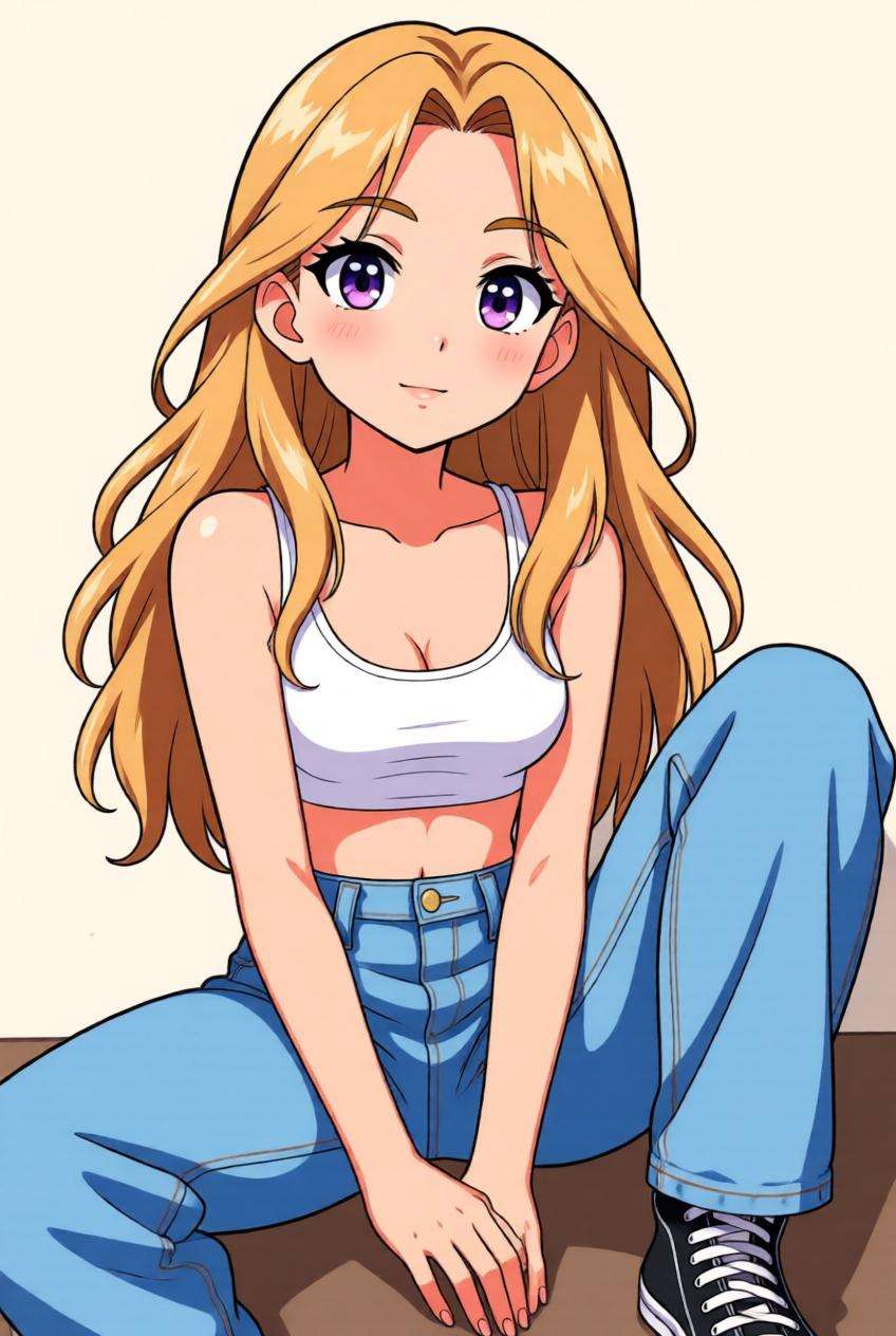 Anime Girl Character