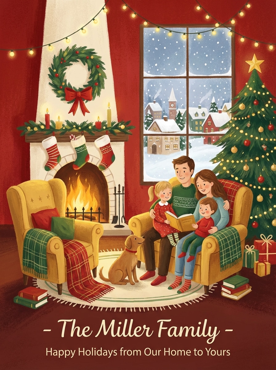 Family Holiday Storybook