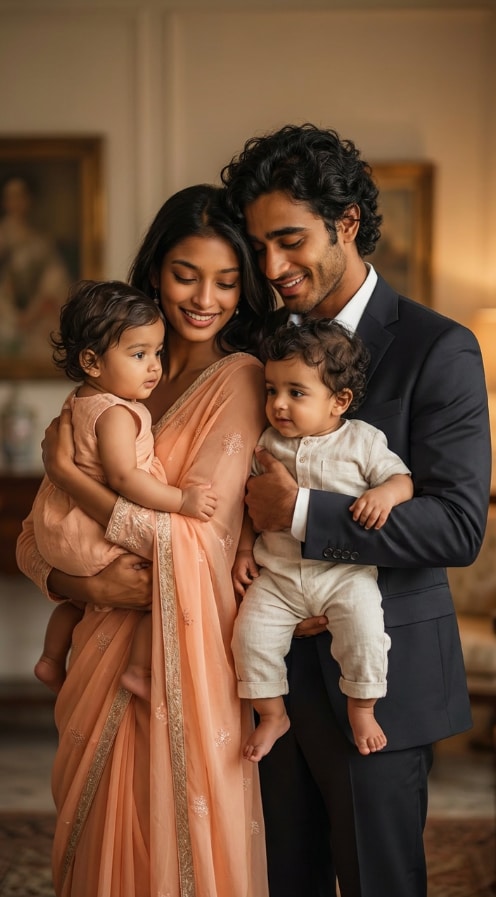 Father–Daughter Portrait