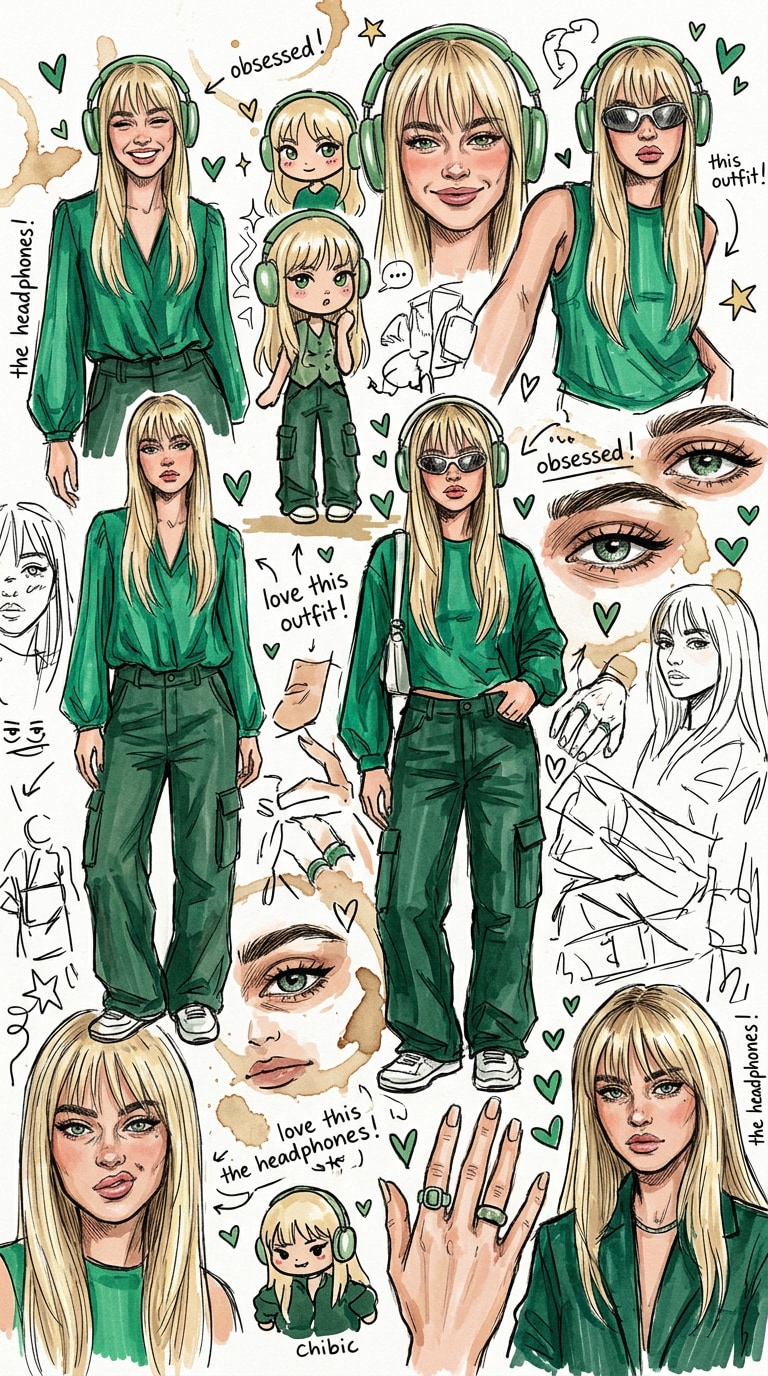 Pure Chaos Sketchbook Fan Edit fan artist sketchbook prompt