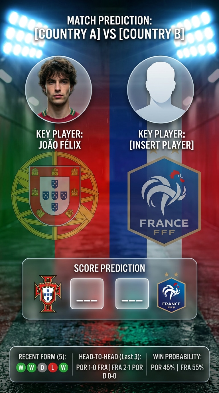 Football match prediction card prompt