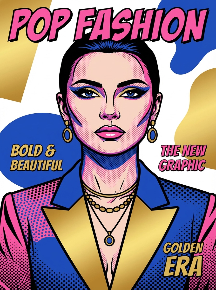 Fashion Editorial Pop Art