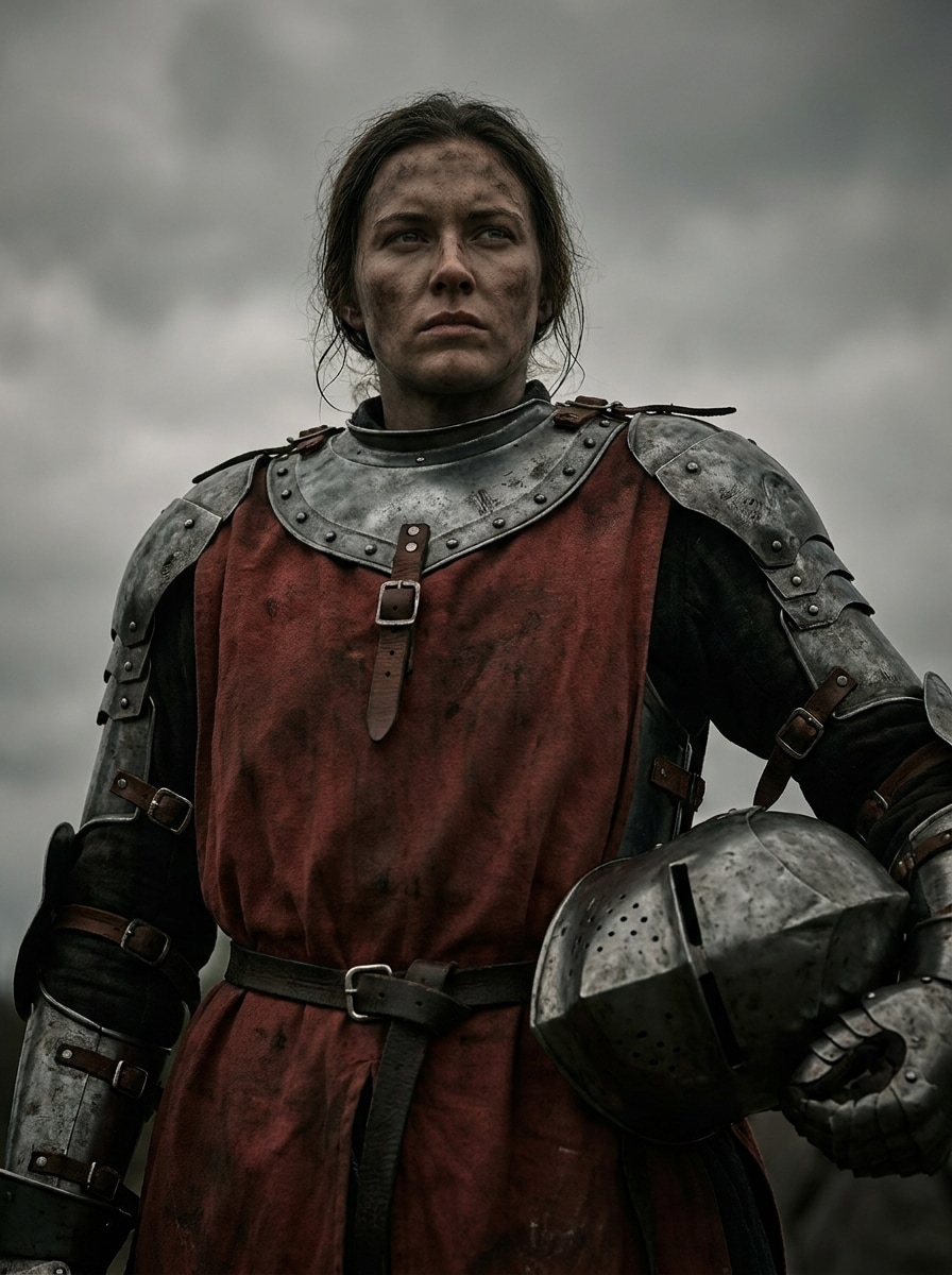 Female Warrior Plate Armor