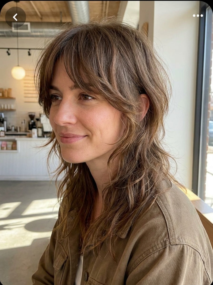 Feminine Mullet
