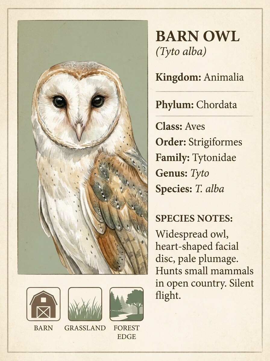 Field Guide Card