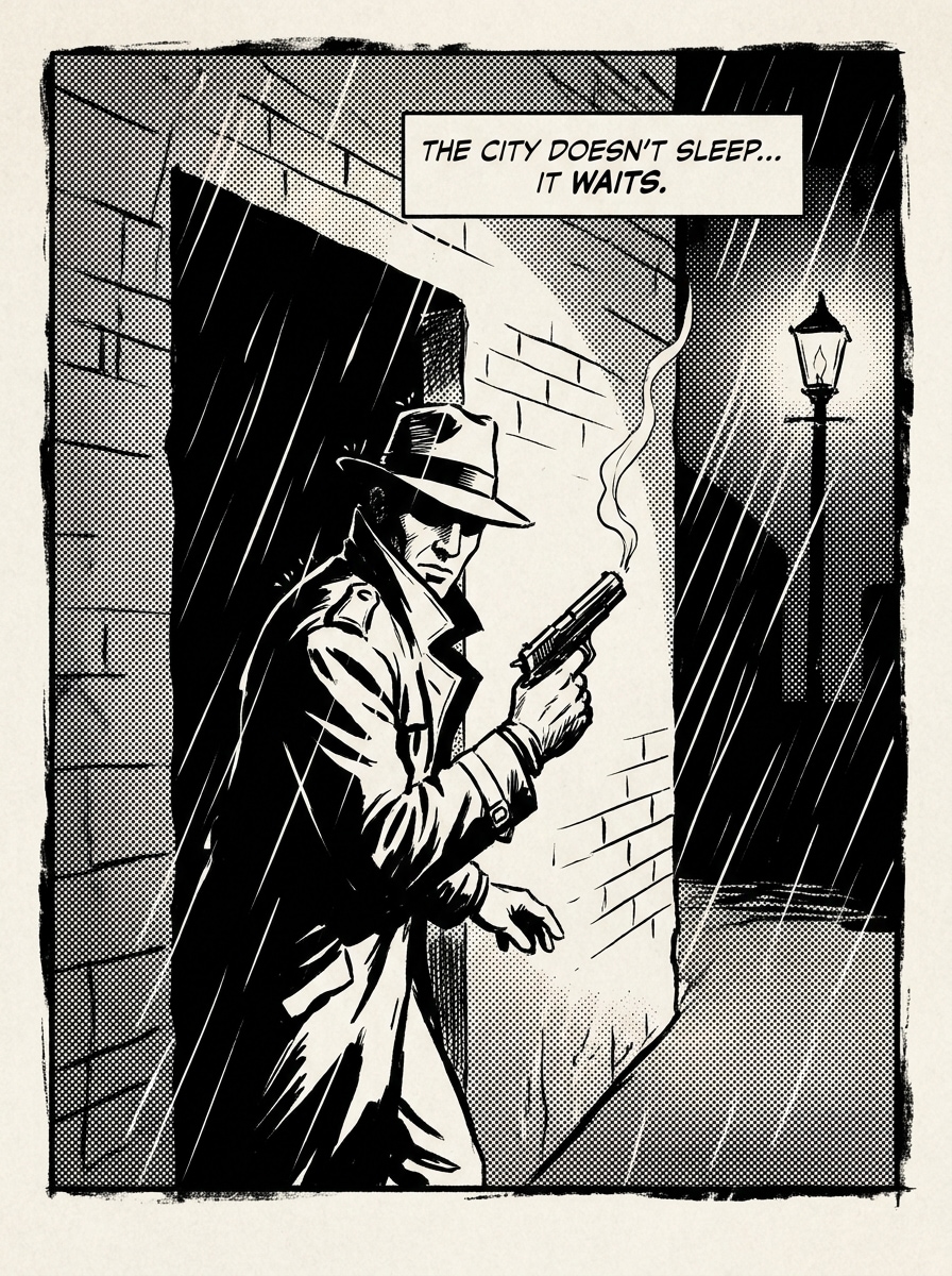 Film Noir Comic