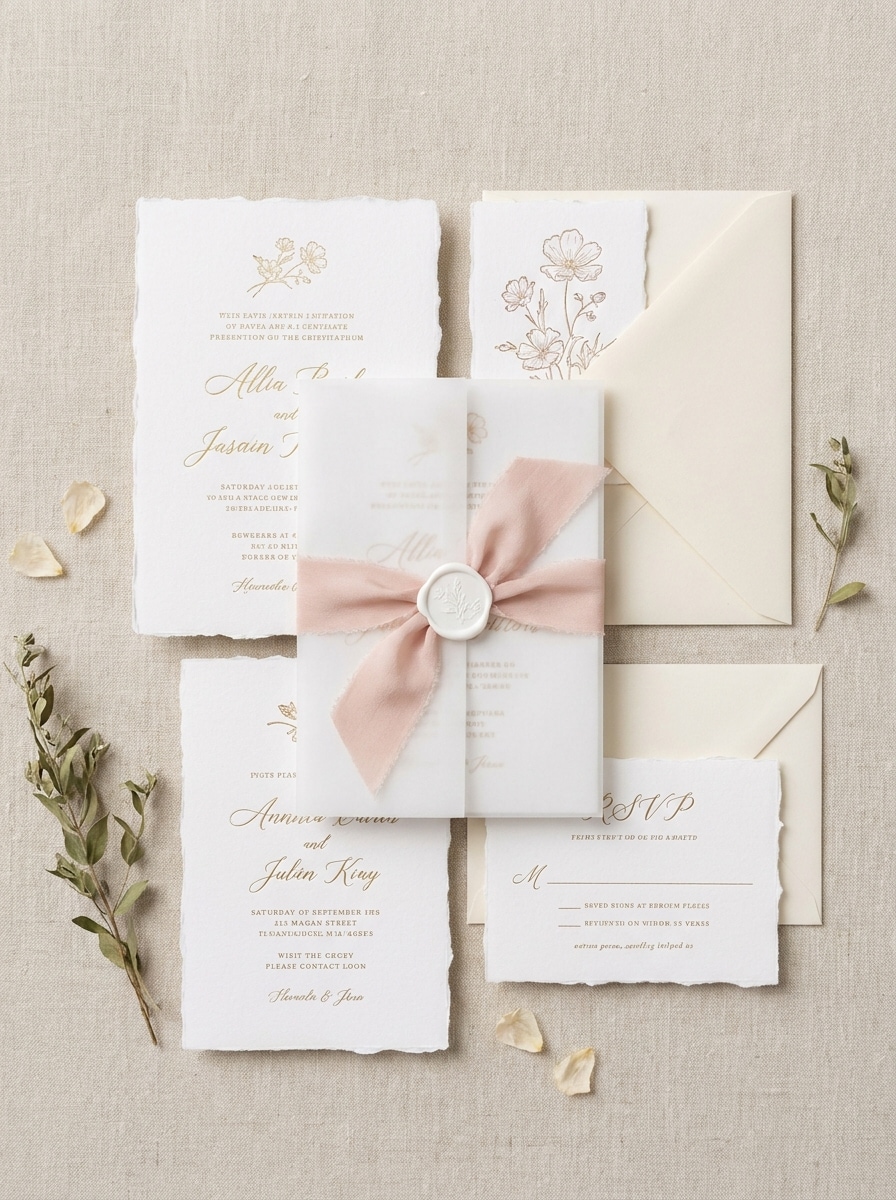Fine Art Invitation Suite