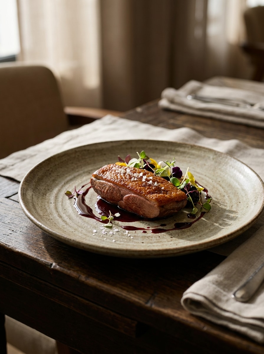 Fine Dining Plated Dish