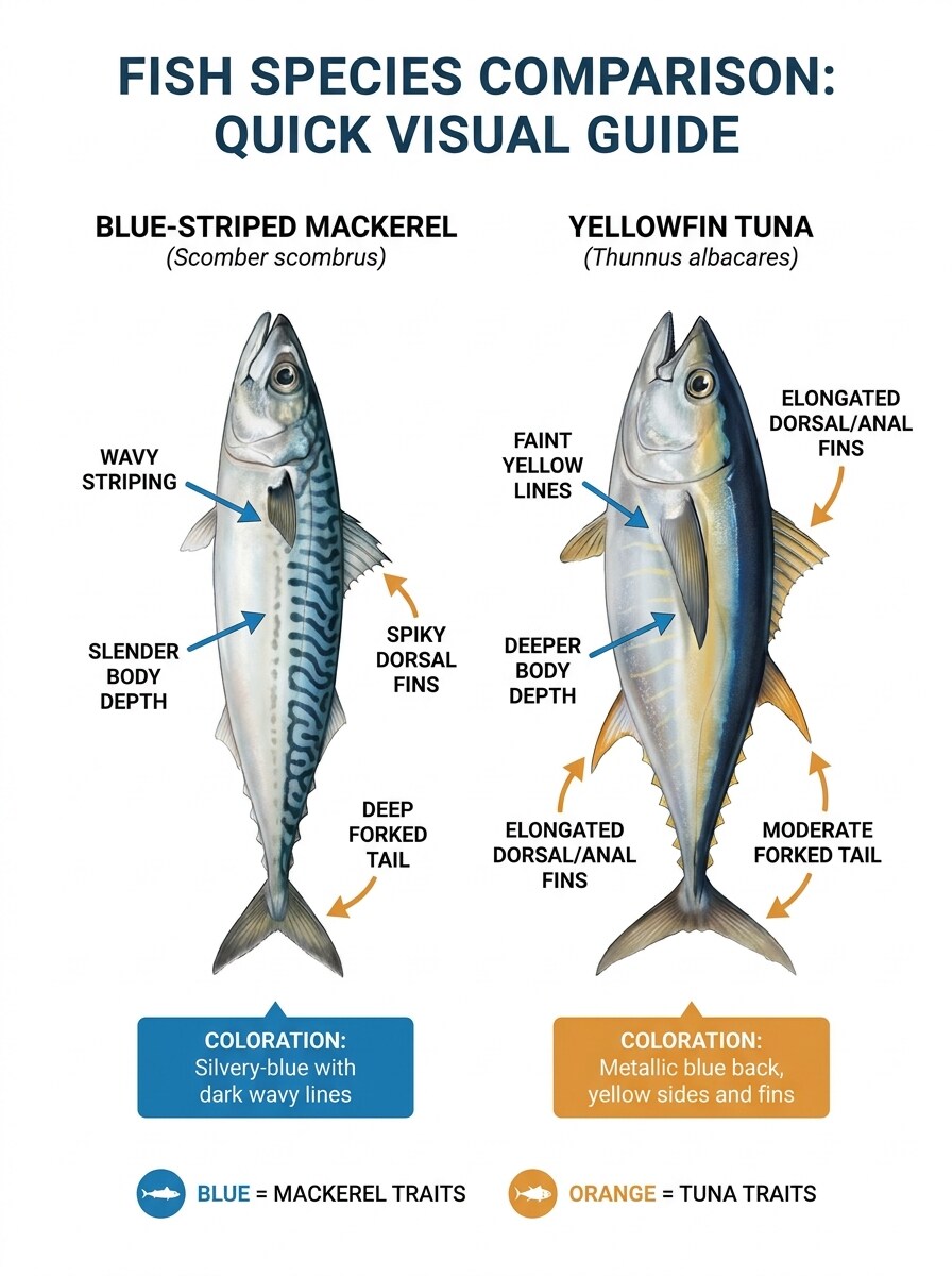 Lookalike Species Comparison