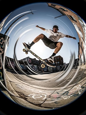 ai fisheye filter