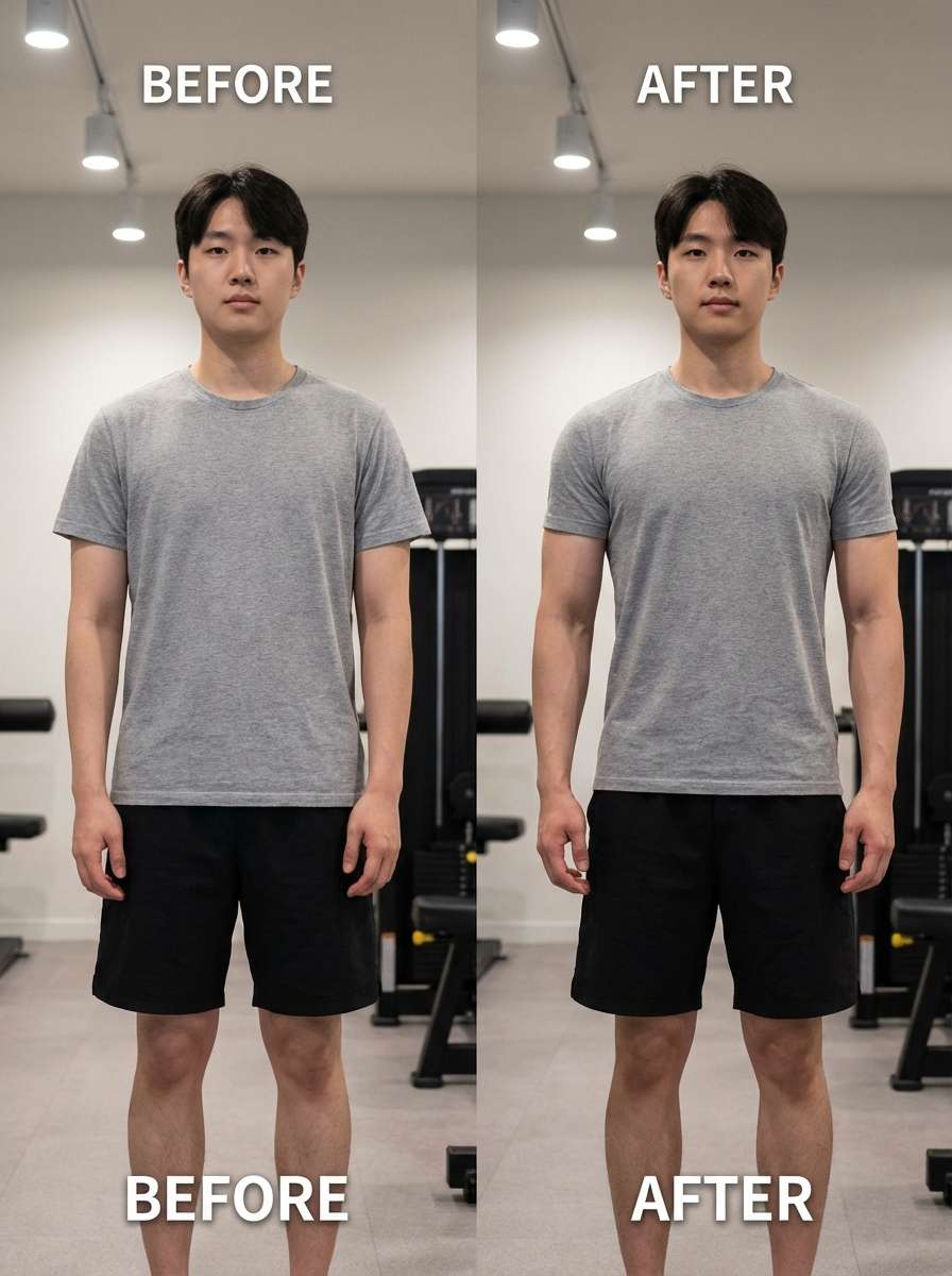 Fitness Glow-Up Slider