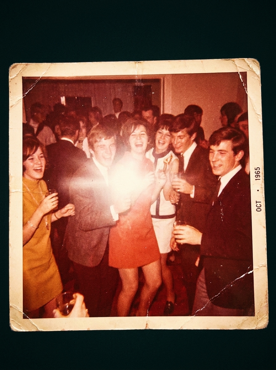 Flashbulb Party Photo
