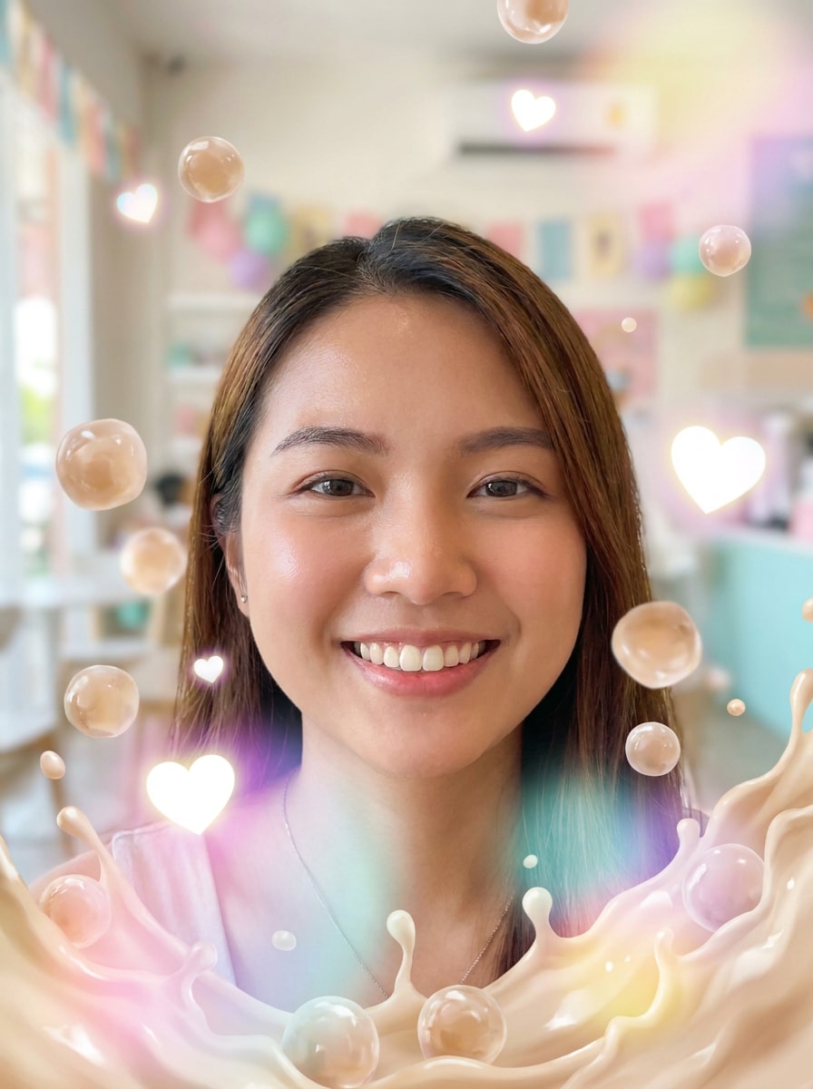 Floating Boba Overlay