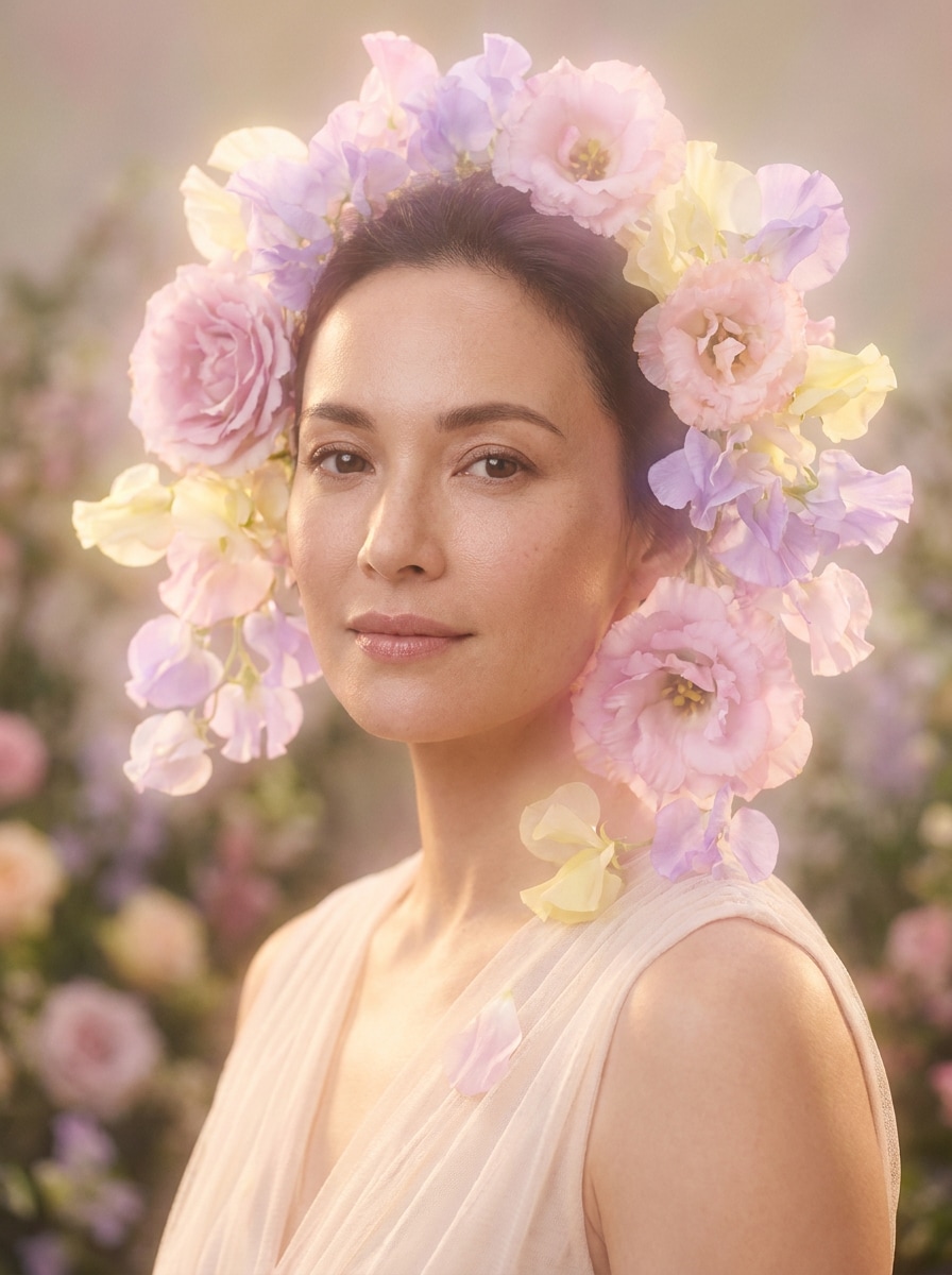 Floral Aura Edit