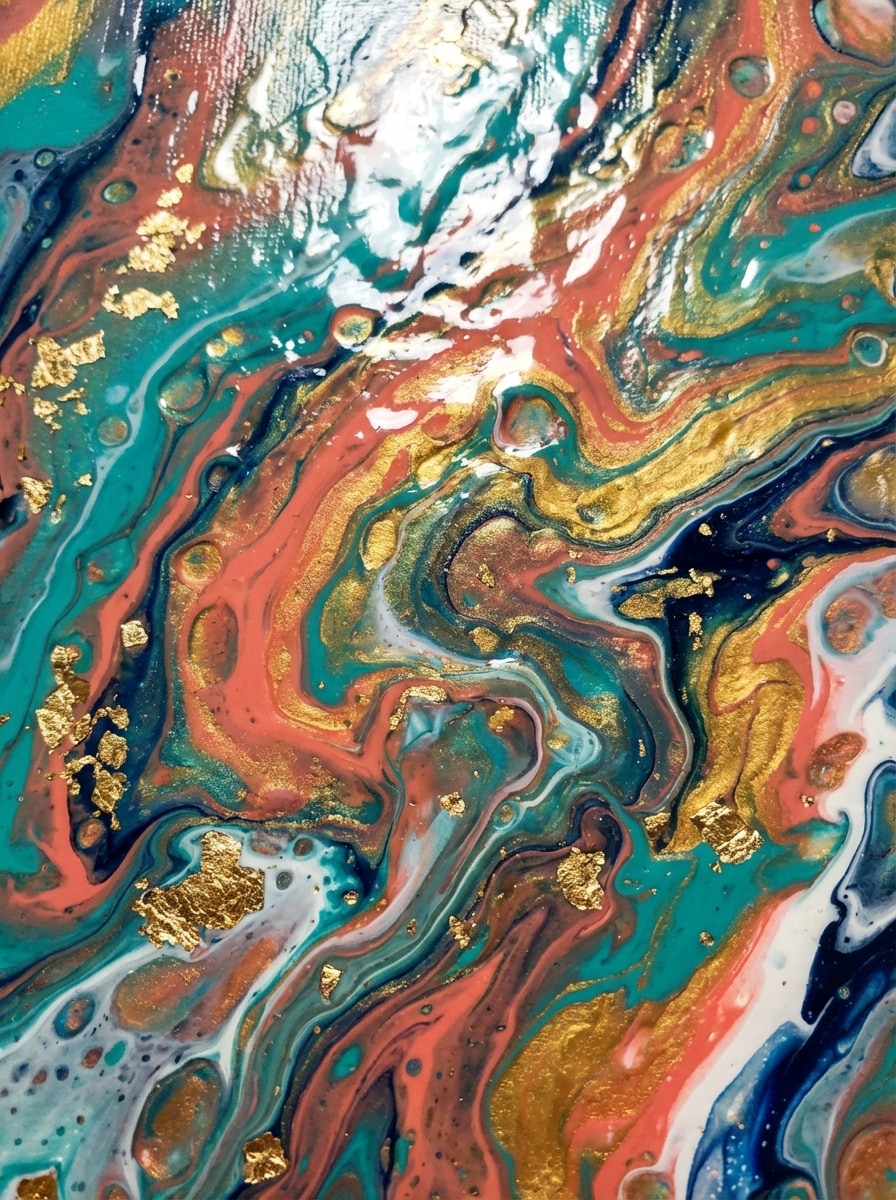 Fluid Pour Paint