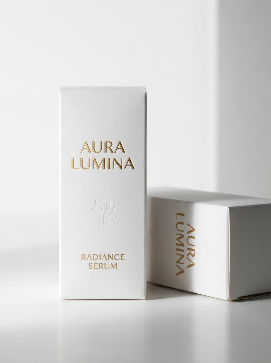 Foil Embossed Cosmetic Box