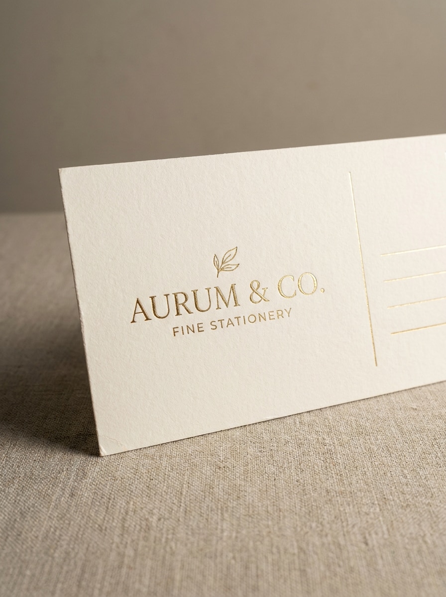 Foil Stamp Premium Card
