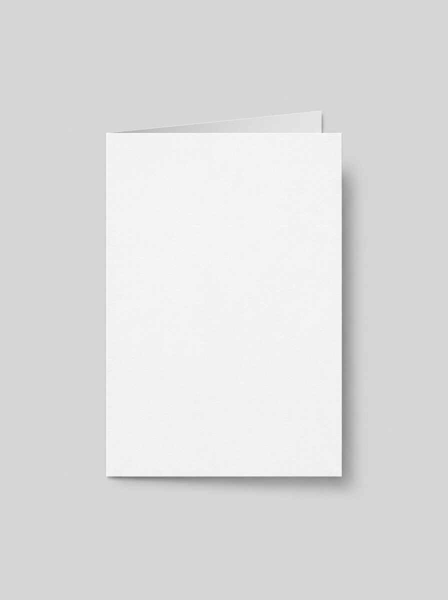 Folded Card Front View