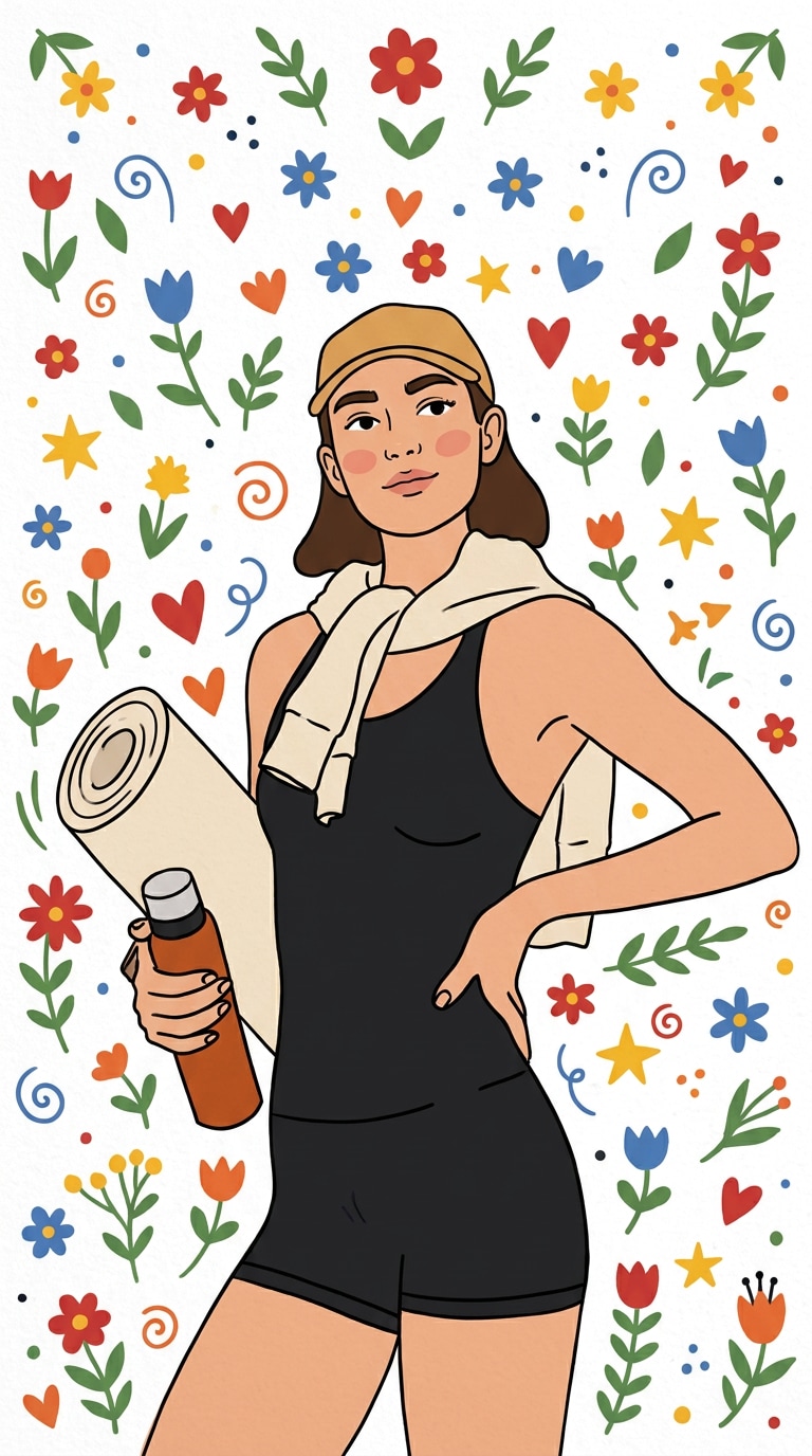 stationery folk pattern prompt