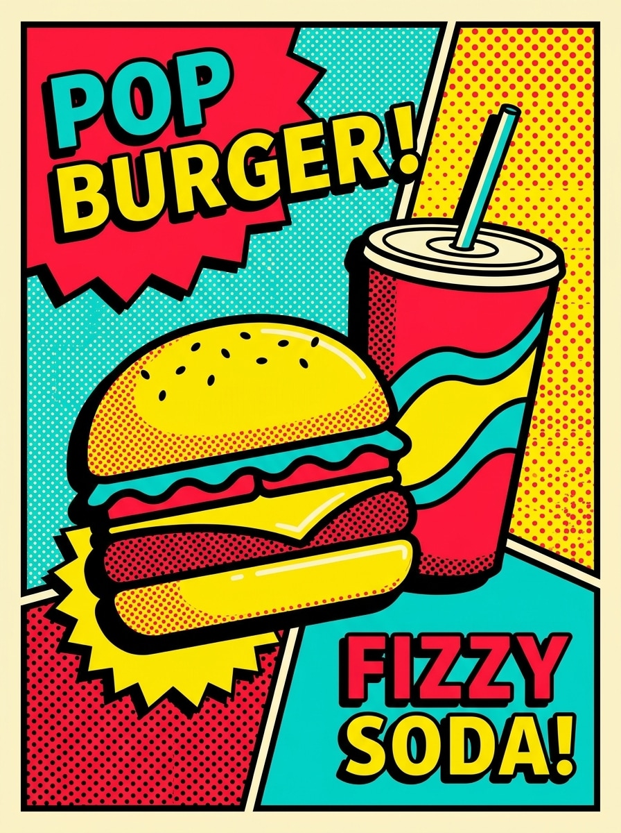 Food Pop Illustration