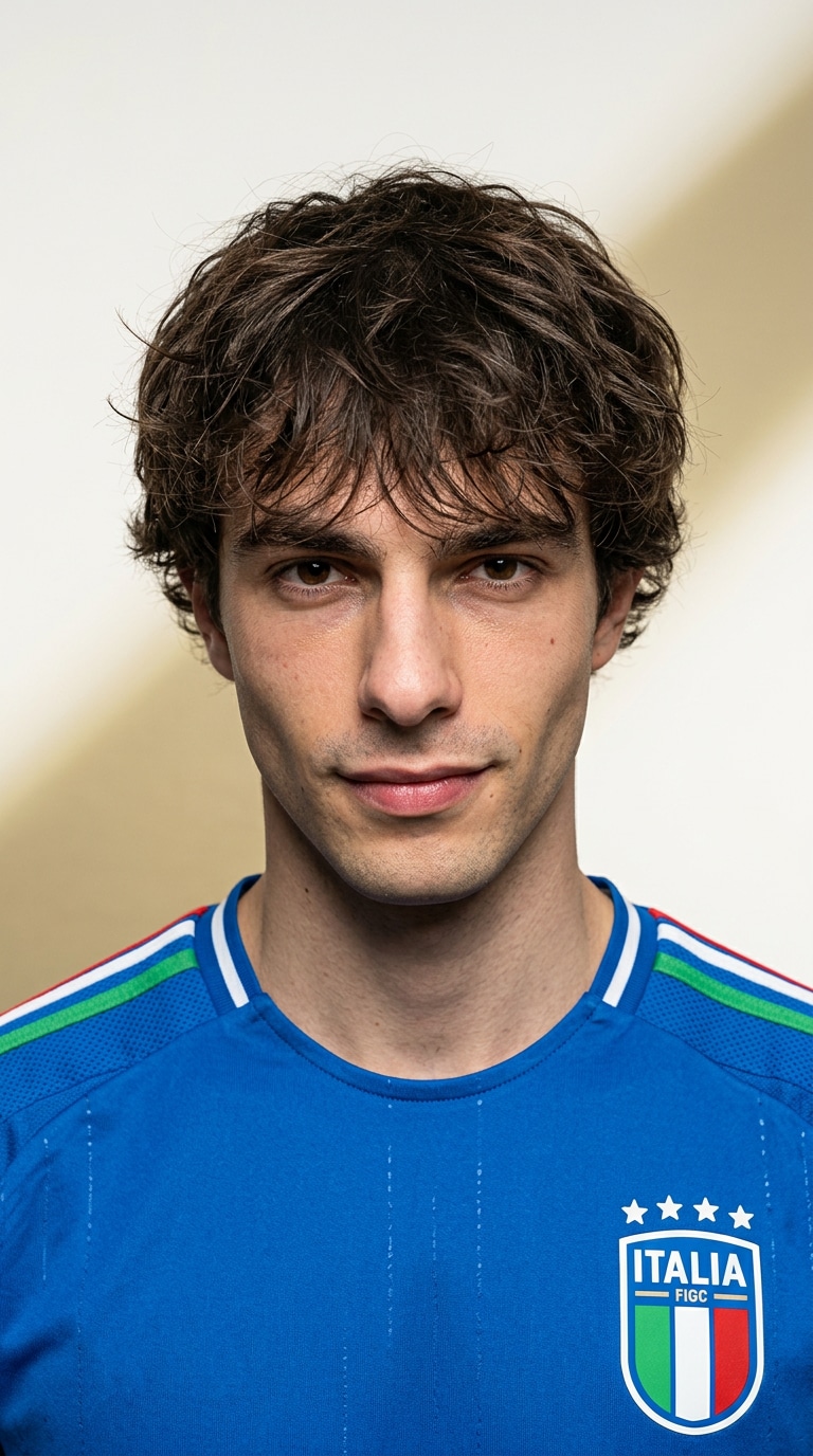 Moody dark football editorial portrait prompt