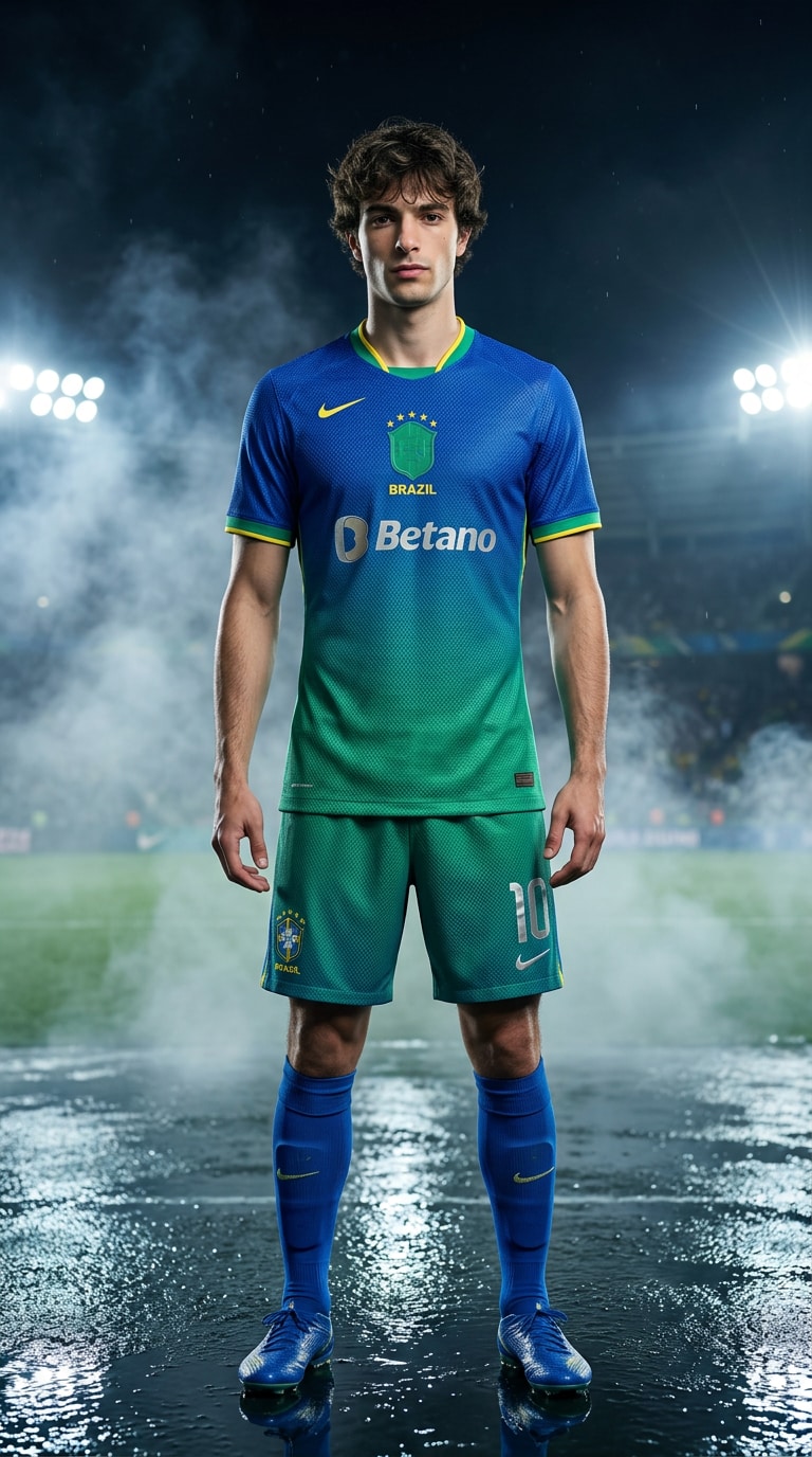 Luxury home football kit concept prompt