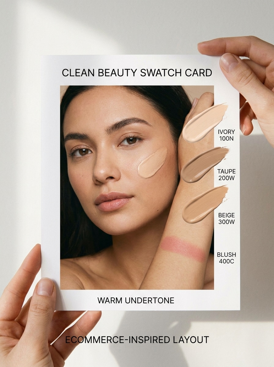 Foundation Match Swatch Card