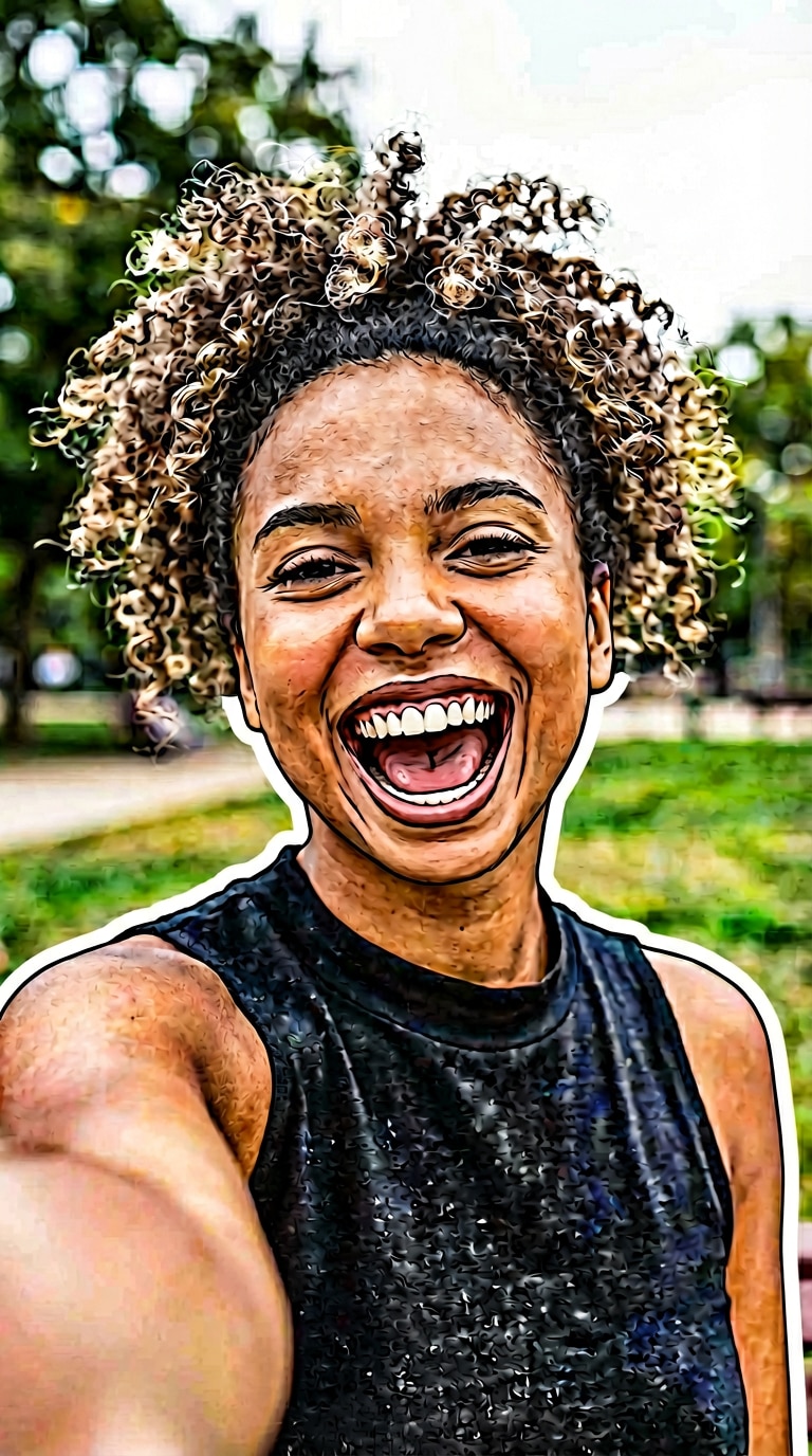 free ai sticker generator example chat reaction sticker