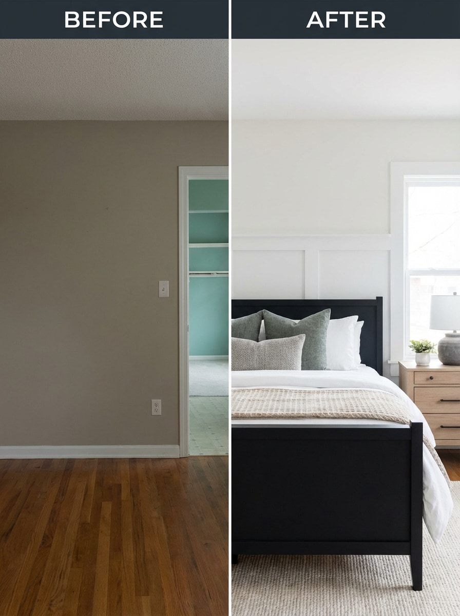 Before and After Photo Stitch