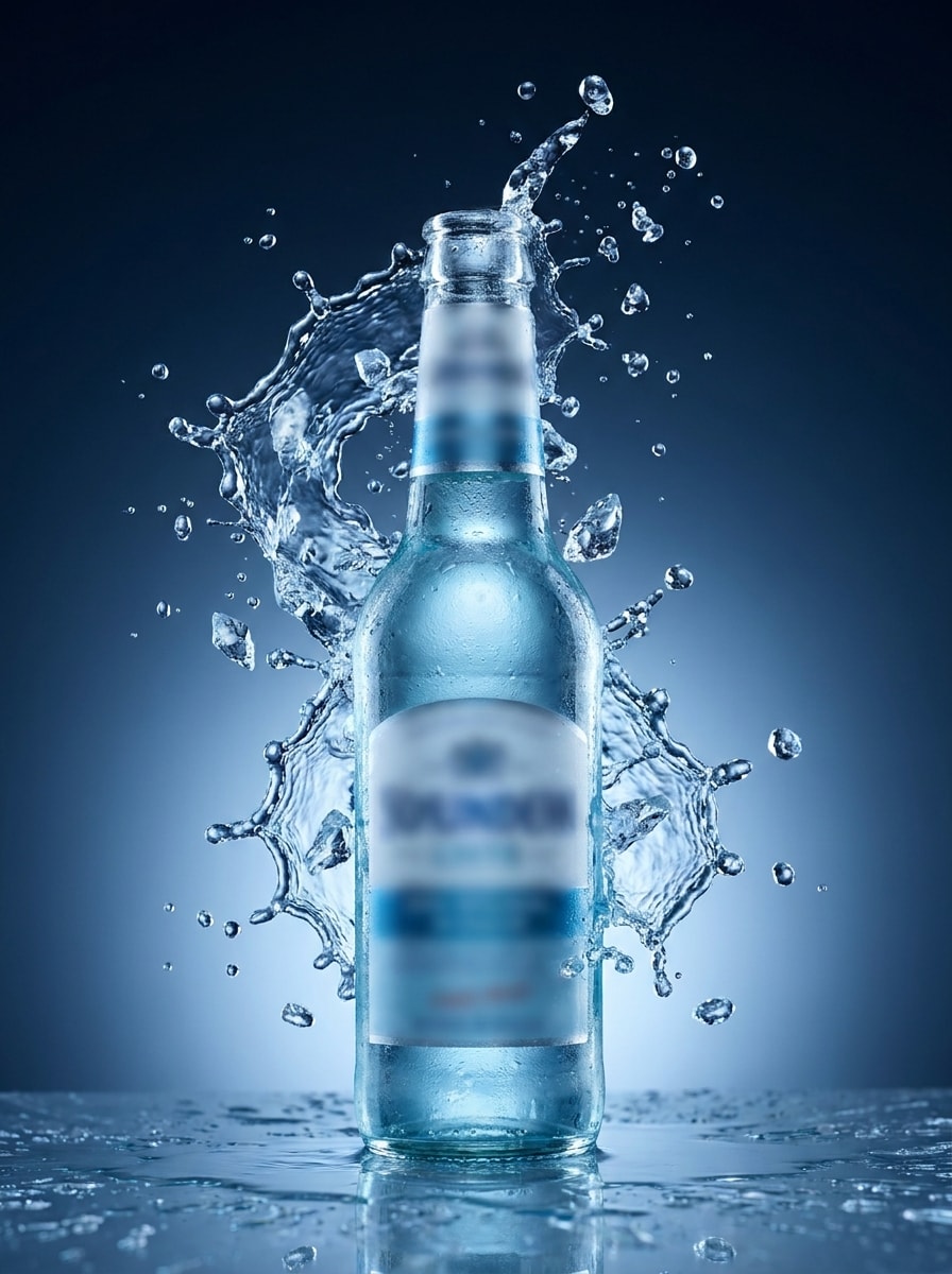 Fresh Water Splash Scene