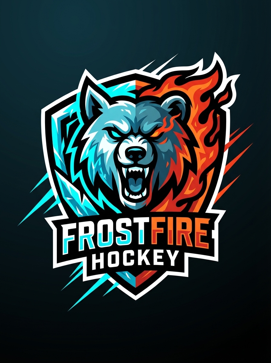 Frozen Fire Mascot