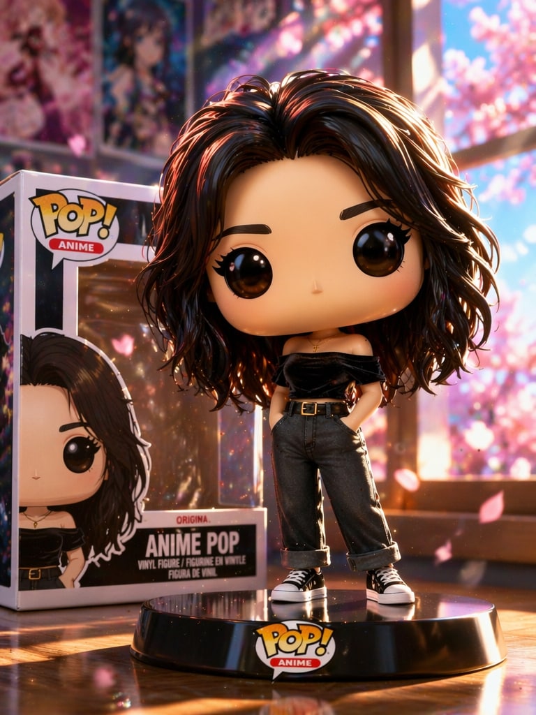 Anime Funko Pop Style Funko Pop Generator prompt