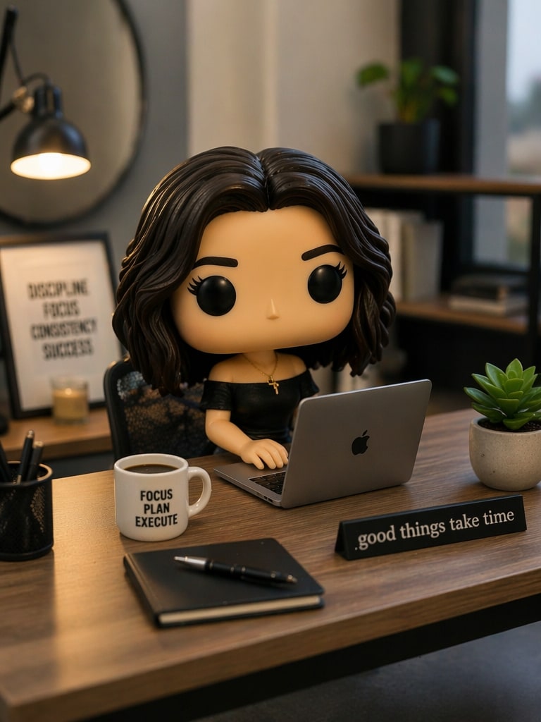 Office Desk Funko Pop Funko Pop Generator prompt