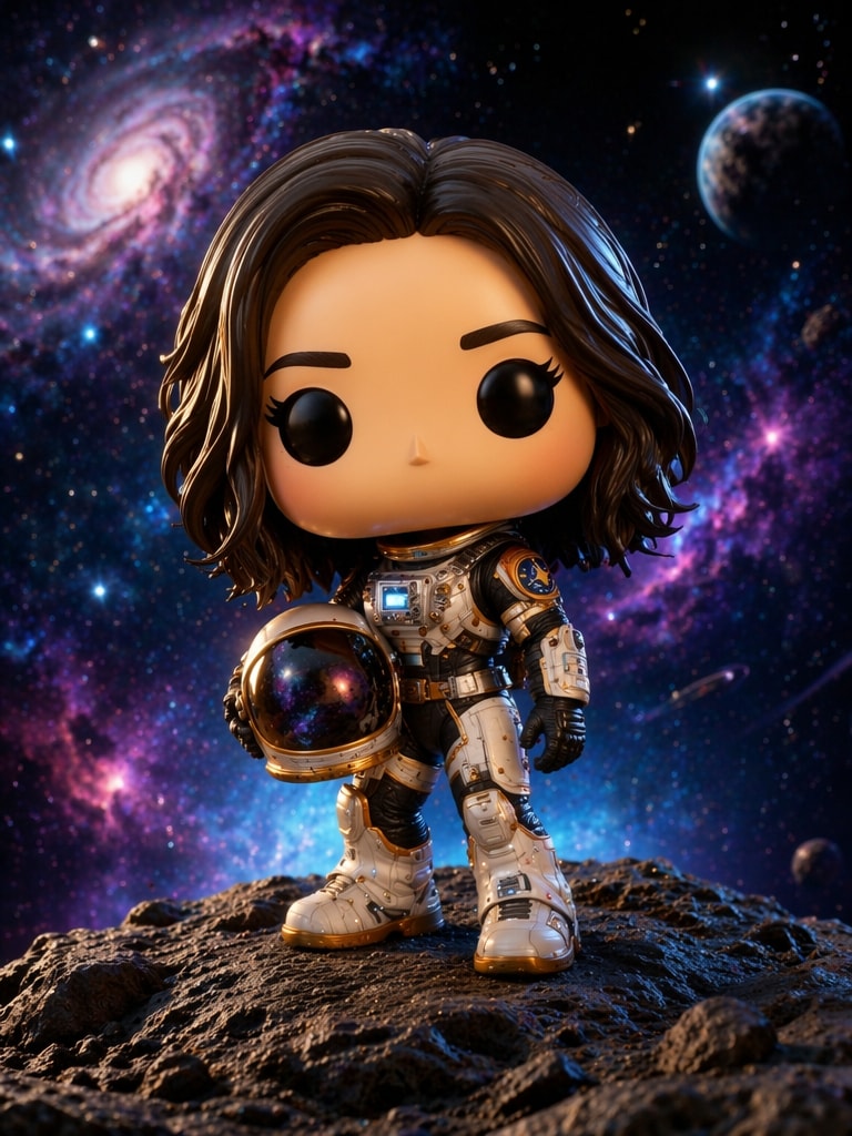 Space Explorer Funko Pop Funko Pop Generator prompt