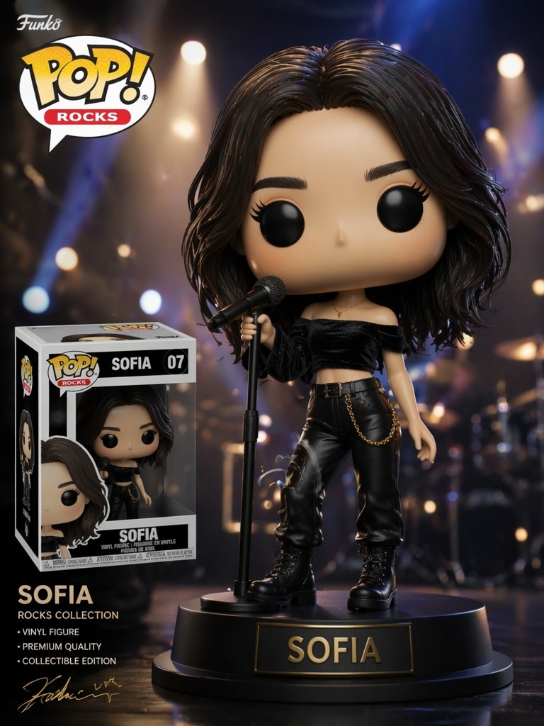Music Star Funko Pop Funko Pop Generator prompt