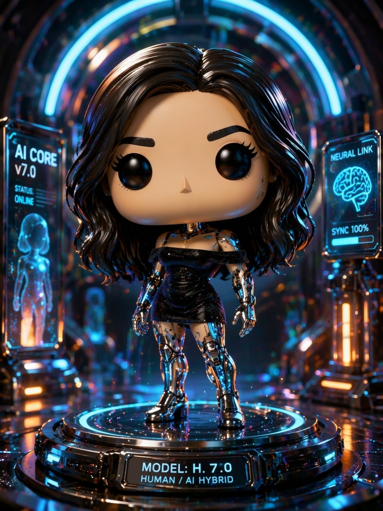 AI Robot Funko Pop Funko Pop Generator prompt