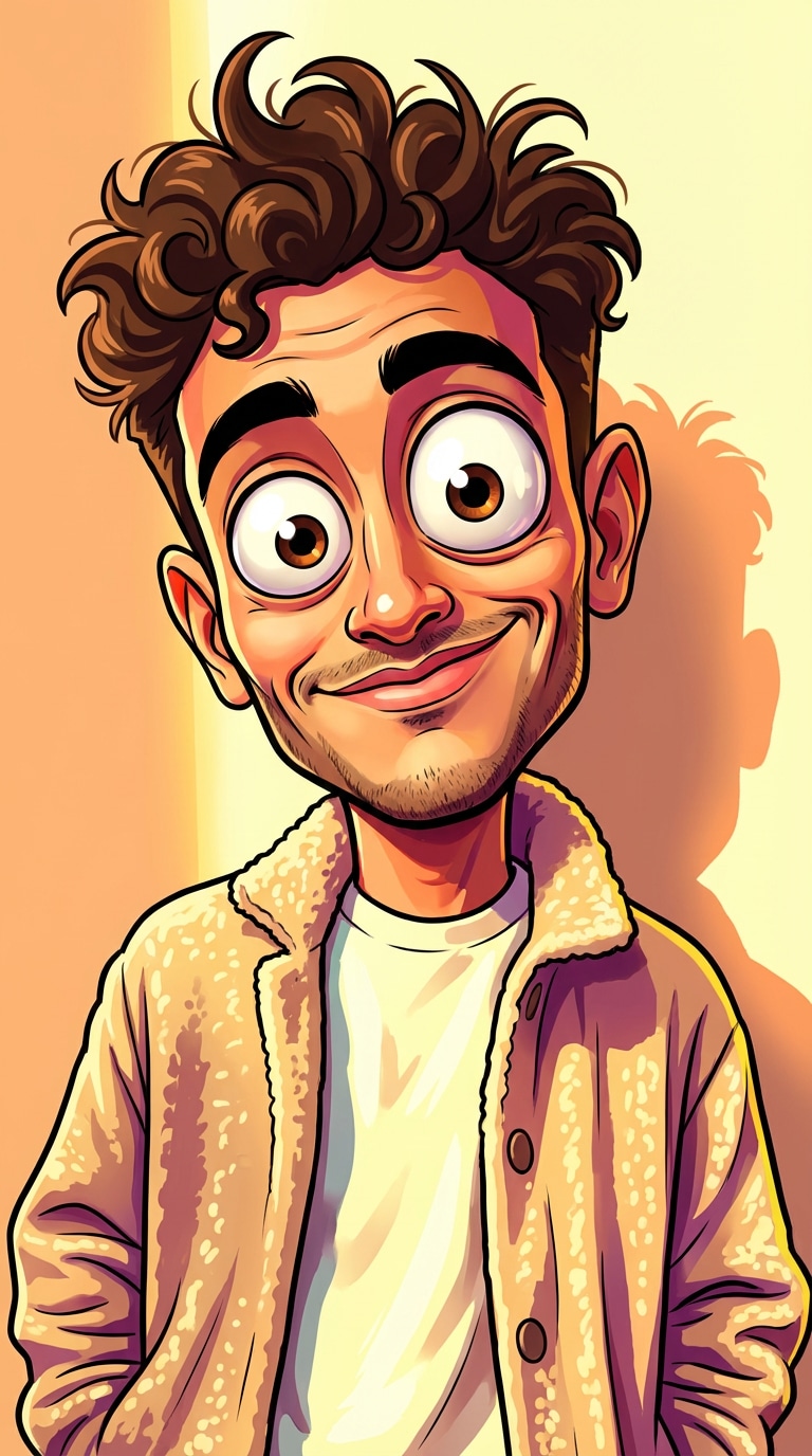 Cartoon Big-Head Style