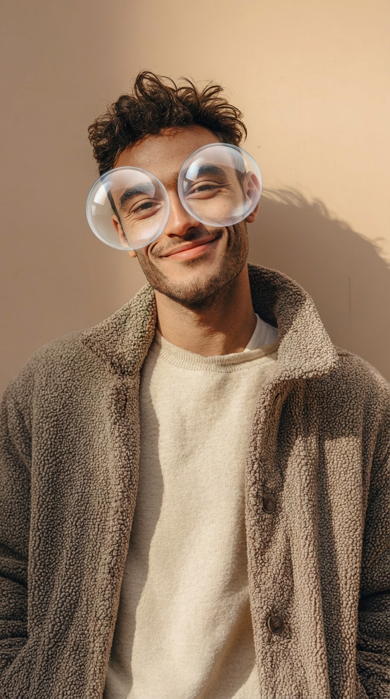 Bubble-Eye Cartoon Style