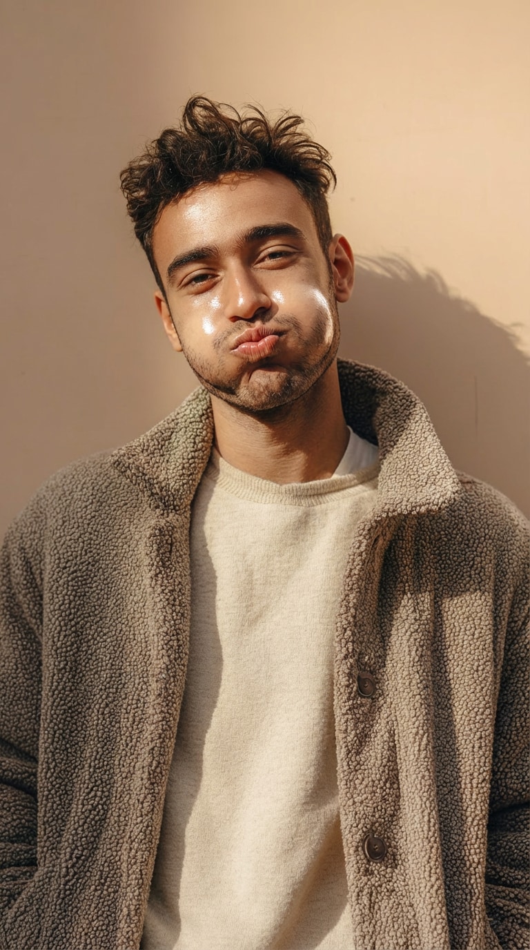 Bubble-Inflated Face Style