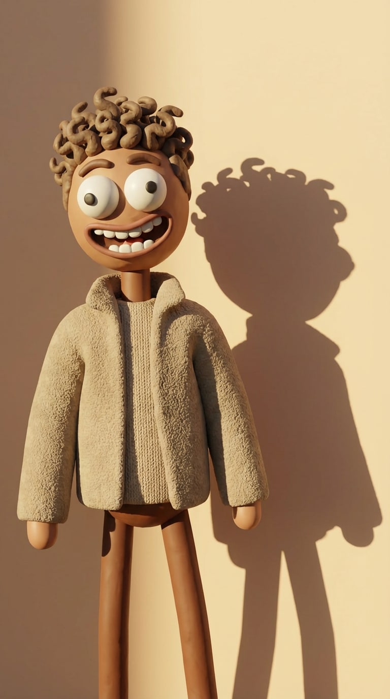 3D Stickman Face Style