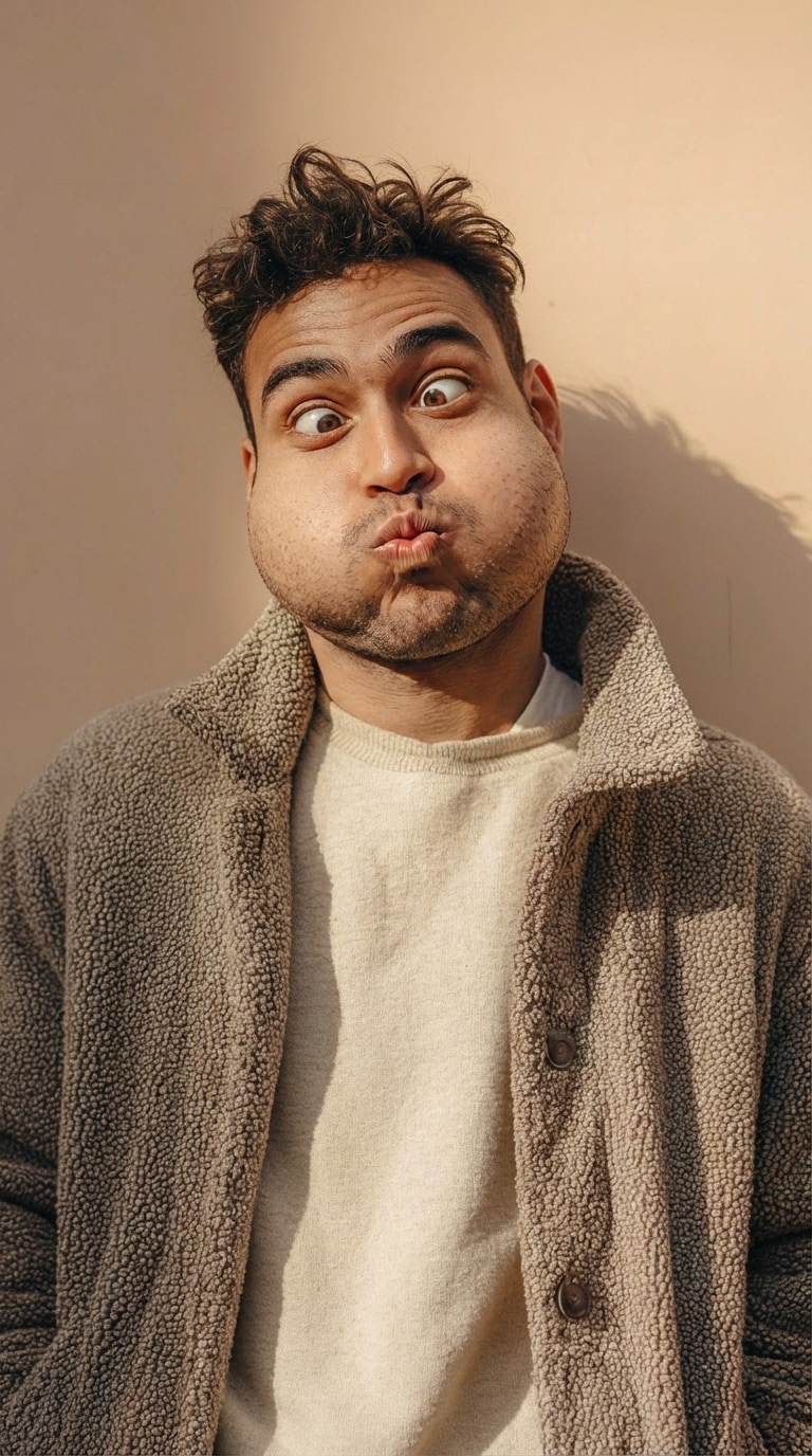 Pufferfish Face Style