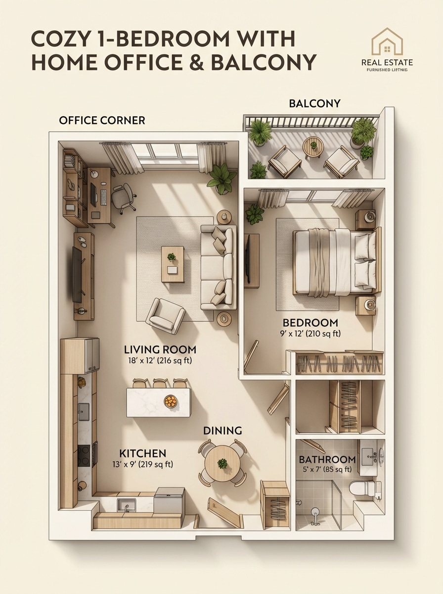Furnished Real Estate Plan