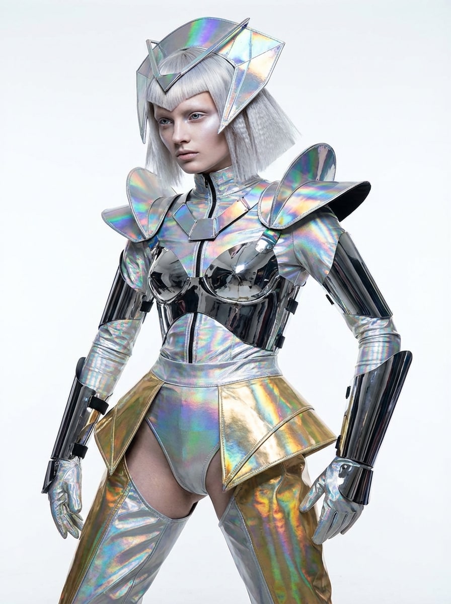 Futuristic Metallics Model