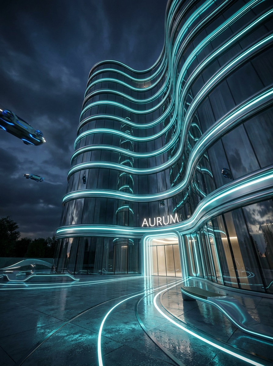 Futuristic Smart Hotel