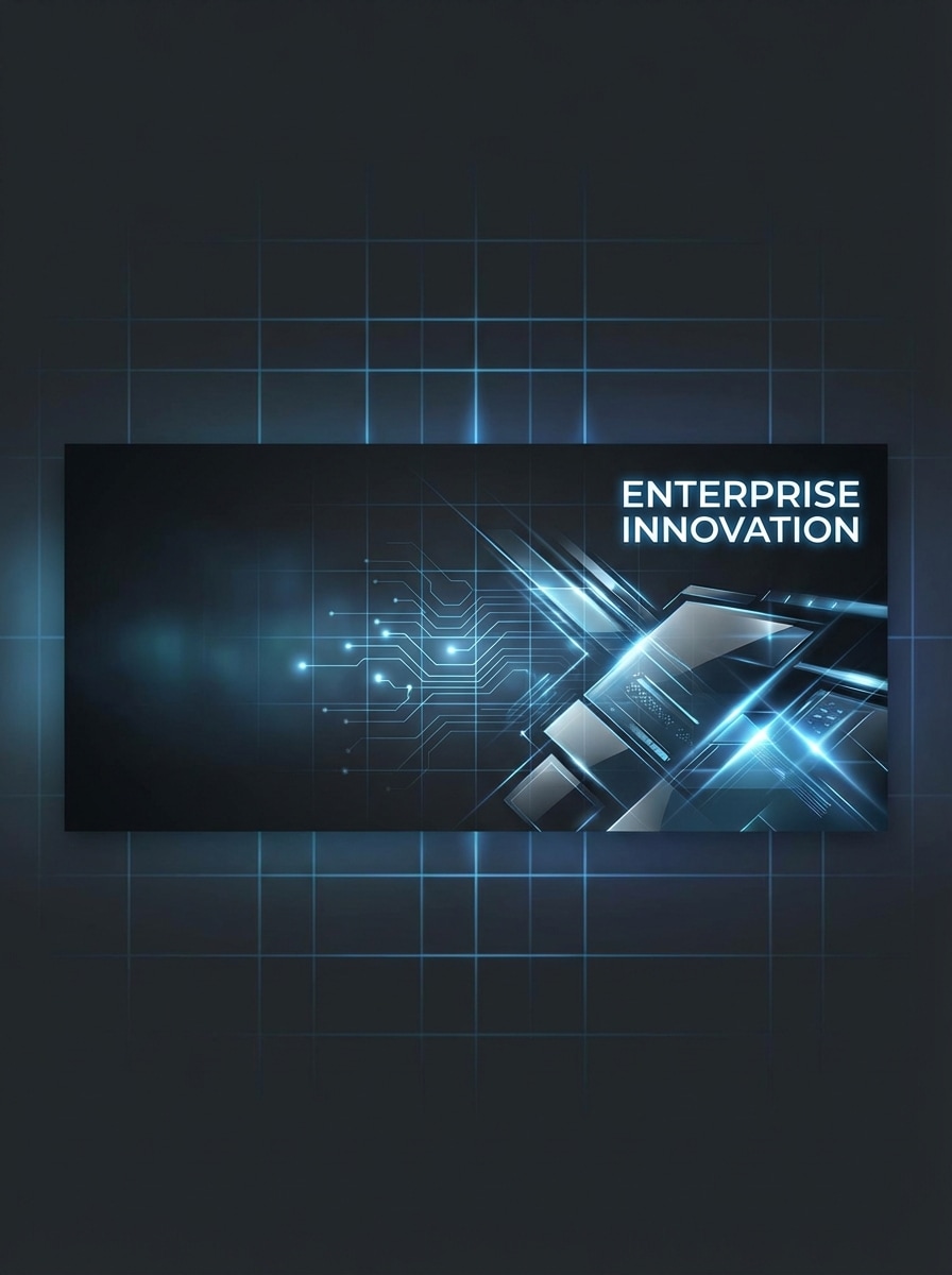 Futuristic Tech Grid