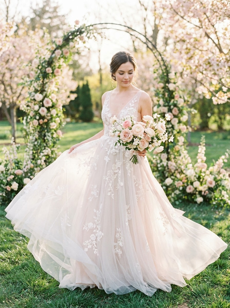 Garden Wedding Romance