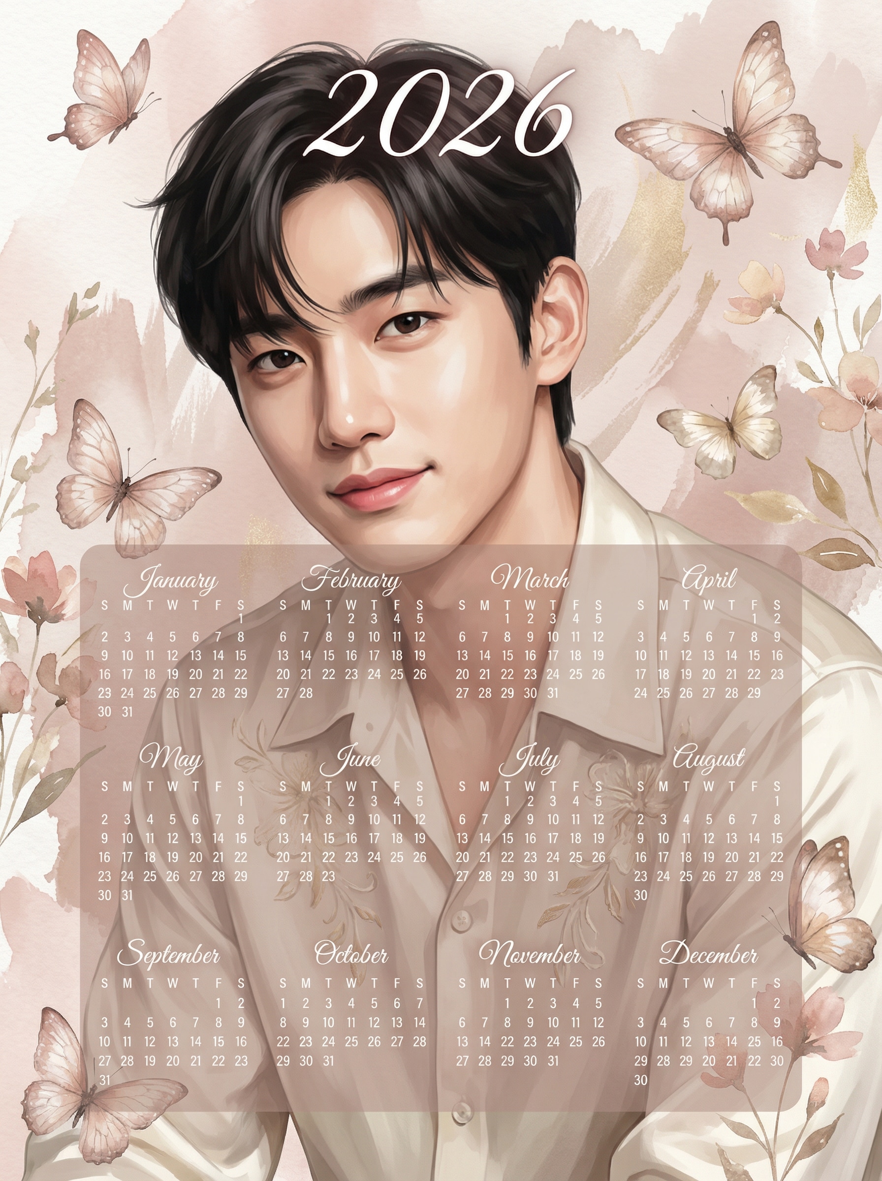 Gemini AI 2026 calendar prompt 02